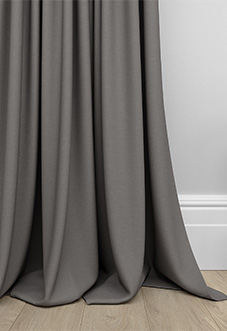 Norleigh, Charcoal - Made to Measure Curtains